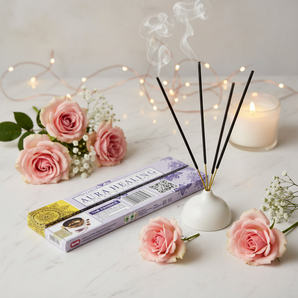 Aura Healing Incense Stick – Spiritual Energy Cleanse & Meditation Aid - Heavenly Crystals Online