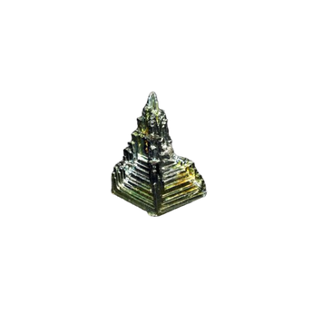 Bismuth Rainbow Cluster (144g) – Transformation, Creativity & Energy Flow - Heavenly Crystals Online
