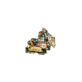 Bismuth Rainbow Cluster (188g) – Transformation, Creativity & Energy Flow - Heavenly Crystals Online