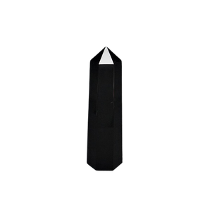 Black Obsidian Generator Point (870g) – Protection, Grounding & Energetic Shielding - Heavenly Crystals Online