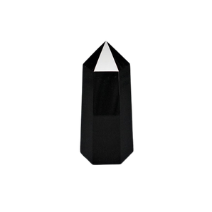 Black Obsidian Generator Point (887g) – Protection, Grounding & Energetic Shielding - Heavenly Crystals Online