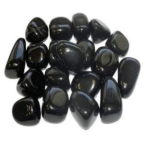 Black Obsidian Tumbled Stone – Protection, Grounding & Spiritual Strength - Heavenly Crystals Online