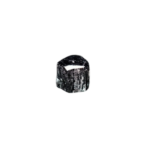Black Tourmaline Raw Chunk with Polished Top (53g) – Protection, Grounding & Deep Energy Clearing - Heavenly Crystals Online