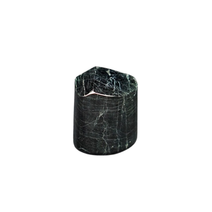 Black Tourmaline Smooth Chunk with Faceted Polished Point (240g) – Protection, Grounding & Deep Energy Clearing - Heavenly Crystals Online