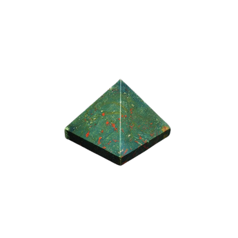 Bloodstone Pyramid (93g) – Strength, Courage & Grounding Vitality Crystal - Heavenly Crystals Online