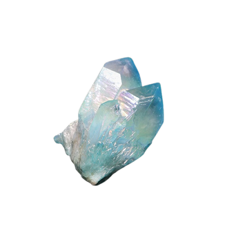 Blue Angel Aura Quartz Cluster (479g) – High‑Vibration Crystal for Calm, Clarity & Lightwork - Heavenly Crystals Online