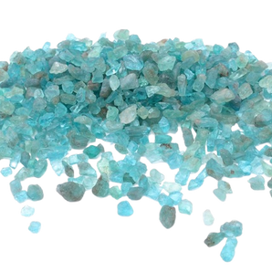 Blue Apatite Chips (100g) Pouch for Motivation & Insight - Heavenly Crystals Online