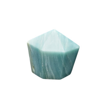 Blue Aragonite Point (126g) - Calming Energy, Emotional Healing & Soothing Communication - Heavenly Crystals Online