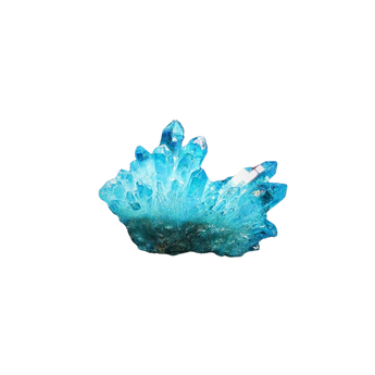 Blue Aura Quartz Cluster (71g) - High‑Vibration Clarity, Uplift & Angelic Energy - Heavenly Crystals Online