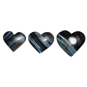 Blue & Golden‑Brown Tiger’s Eye Heart – Protection, Insight & Balanced Energy - Heavenly Crystals Online