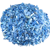 Blue Kyanite Blade Chips (100g) Pouch – Chakra Alignment, Truth & Energetic Clearing - Heavenly Crystals Online