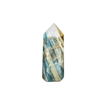 Blue Onyx Generator Point (337g) – Strength, Focus & Calming Protective Energy - Heavenly Crystals Online
