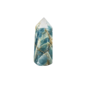 Blue Onyx Generator Point (337g) – Strength, Focus & Calming Protective Energy - Heavenly Crystals Online