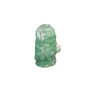 Green Fluorite Standing Buddha Statue - 128 grams