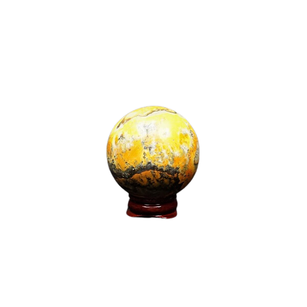 Bumblebee Jasper Sphere 203g – Vitality | Heavenly Crystals Online