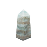 Caribbean Blue Calcite Obelisk - Heavenly Crystals Online