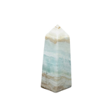 Caribbean Blue Calcite Obelisk - Heavenly Crystals Online