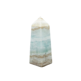 Caribbean Blue Calcite Obelisk - Heavenly Crystals Online