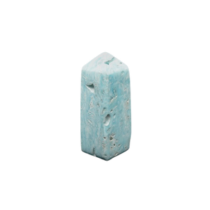 Caribbean Blue Calcite Tower - Heavenly Crystals Online