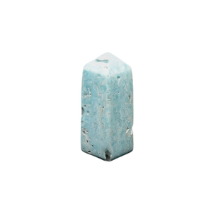 Caribbean Blue Calcite Tower - Heavenly Crystals Online