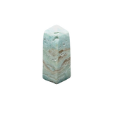 Caribbean Blue Calcite Tower - Heavenly Crystals Online