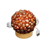 Carnelian Gemstone Lamp (555g) Vitality, Creativity & Motivation Crystal Light - Heavenly Crystals Online
