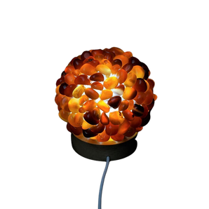 Carnelian Gemstone Lamp (555g) Vitality, Creativity & Motivation Crystal Light - Heavenly Crystals Online