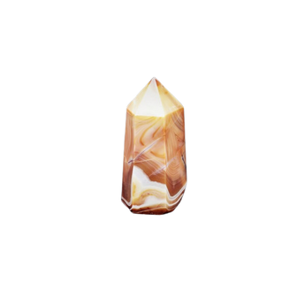 Carnelian Generator Point (206g) – Motivation, Creativity & Vital Life Force Energy - Heavenly Crystals Online