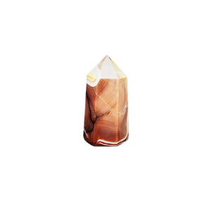 Carnelian Generator Point (206g) – Motivation, Creativity & Vital Life Force Energy - Heavenly Crystals Online