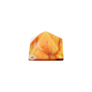 Carnelian Pyramid (88g) – Motivation, Vitality & Creative Energy Crystal - Heavenly Crystals Online