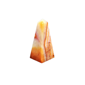 Carnelian Tower (192g) – Motivation, Creativity & Vital Life Force Energy - Heavenly Crystals Online