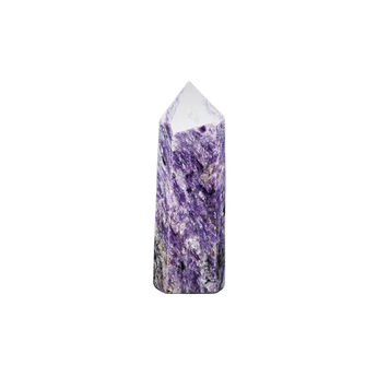Charoite Generator Point (261g) – Rare Siberian Crystal for Transformation & Intuition - Heavenly Crystals Online