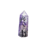 Charoite Generator Point (261g) – Rare Siberian Crystal for Transformation & Intuition - Heavenly Crystals Online