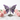Chevron Amethyst Butterfly on stand (172g) - Transformation, Intuition & Protection Crystal - Heavenly Crystals Online