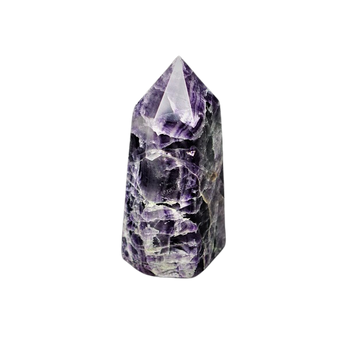 Chevron Amethyst Generator Point (1.504kg) – Intuition, Protection & Spiritual Clarity - Heavenly Crystals Online