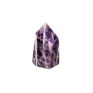 Chevron Amethyst Generator Point (283g) – Intuition, Protection & Spiritual Clarity - Heavenly Crystals Online