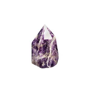 Chevron Amethyst Generator Point (283g) – Intuition, Protection & Spiritual Clarity - Heavenly Crystals Online