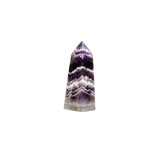 Chevron Amethyst Generator Point (91g) – Intuition, Protection & Spiritual Clarity - Heavenly Crystals Online