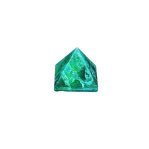 Chrysocolla Howlite Pyramid - 30mm