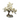 Citrine Gemstone Bonsai Tree with Light Smoky Quartz Cluster - Heavenly Crystals Online