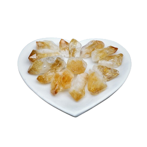 Citrine Point Crystal | Natural Abundance & Manifestation Stone (Individually Sold) - Heavenly Crystals Online