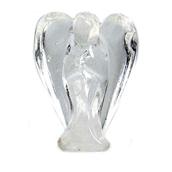 Clear Quartz Angel – Hand‑Carved Guardian for Clarity, Healing & Amplified Energy - Heavenly Crystals Online