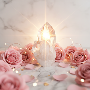 Clear Quartz Cluster (472g) – Clarity, Amplification & Pure Light Energy - Heavenly Crystals Online