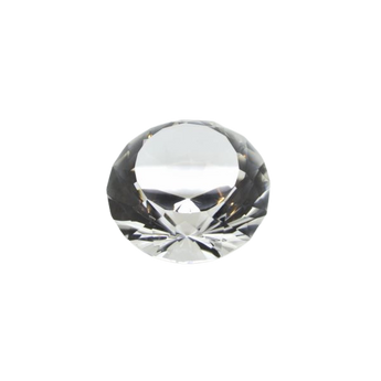 Clear Quartz Faceted Diamond Cut (44g) – Natural Crystal for Clarity & Amplification - Heavenly Crystals Online