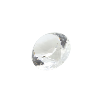 Clear Quartz Faceted Diamond Cut (44g) – Natural Crystal for Clarity & Amplification - Heavenly Crystals Online