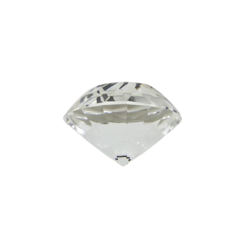 Clear Quartz Faceted Diamond Cut (44g) – Natural Crystal for Clarity & Amplification - Heavenly Crystals Online