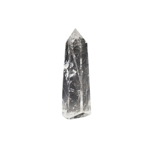 Clear Quartz Generator Point (194g) Master Healer Crystal for Clarity, Energy Amplification & Intention Work - Heavenly Crystals Online 