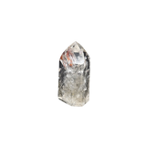 Clear Quartz Master Channeling Point with Red Hematite (623g) – Higher Guidance, Grounded Strength & Intuitive Activation - Heavenly Crystals Online