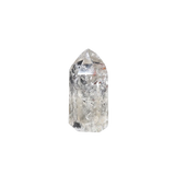 Clear Quartz Master Channeling Point with Red Hematite (623g) – Higher Guidance, Grounded Strength & Intuitive Activation - Heavenly Crystals Online