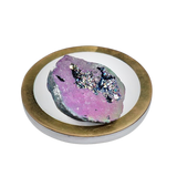 Cobalt Aura Quartz Geode (73g) High‑Vibrational, Cleansing & Intuition Crystal - Heavenly Crystals Online